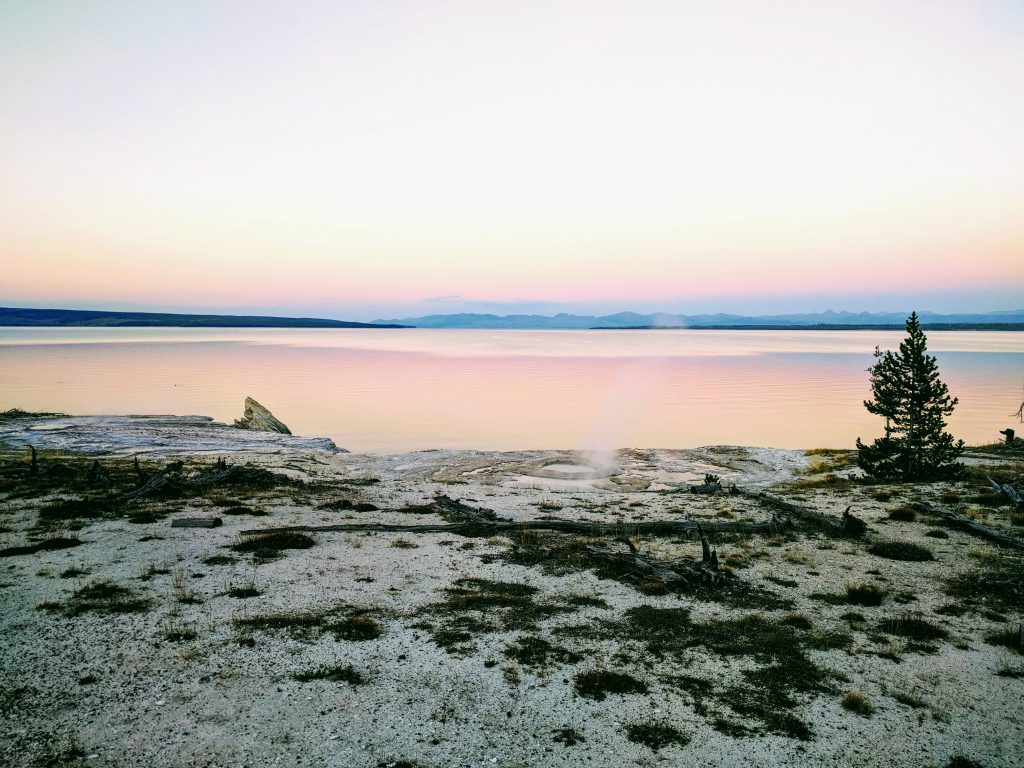 Lake Yellowstone, near Lake Lodge