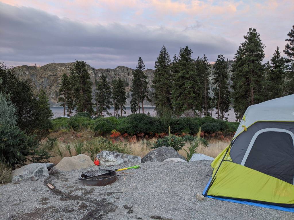 Wonders of Eastern Washington: Alta Lake camping