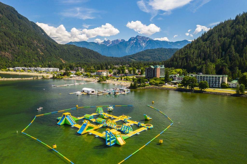 Harrison Hot Springs and Floating Water Park