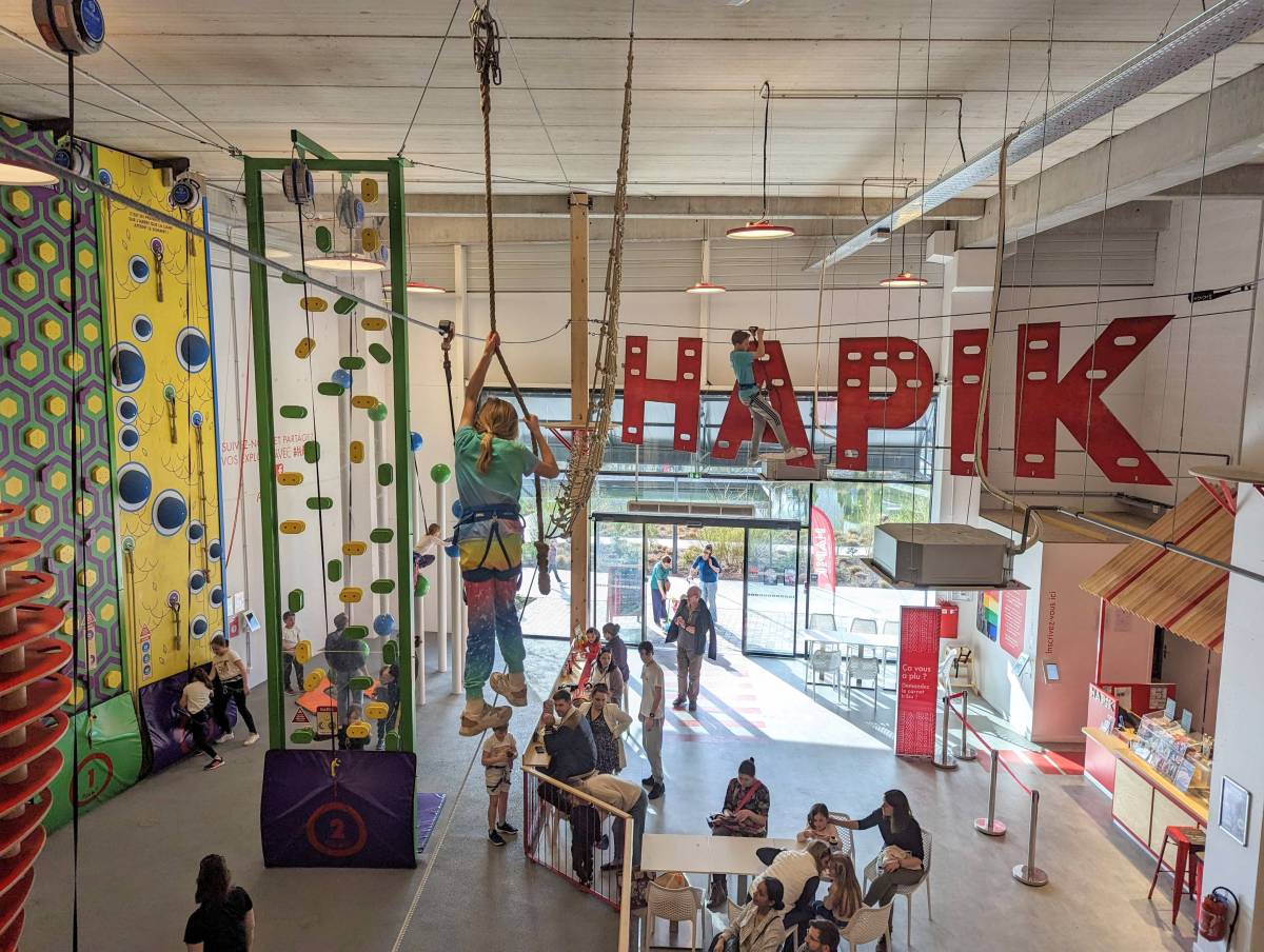 indoor climbing center