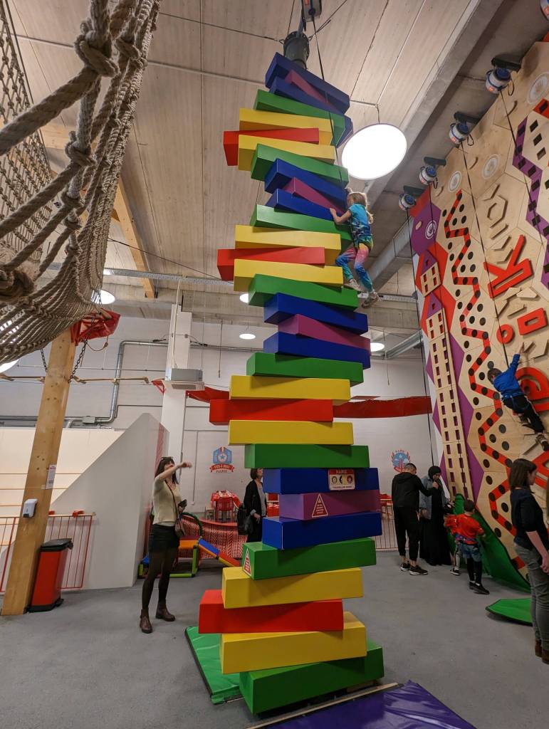 Erika at the Hapik center