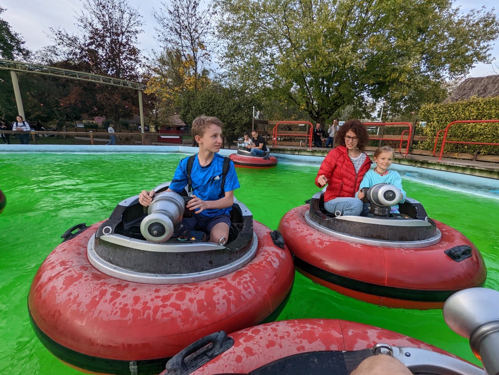 Artem, me and Erika fighting over the rest of the family