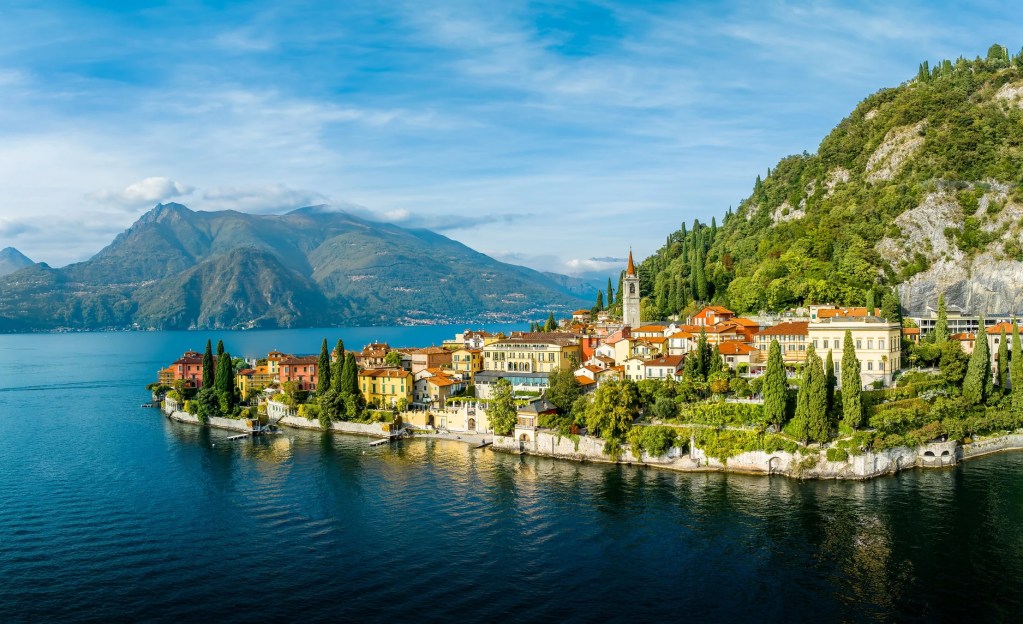 Bellagio, lake Como, Italy. Beautiful, but very crowded in summer