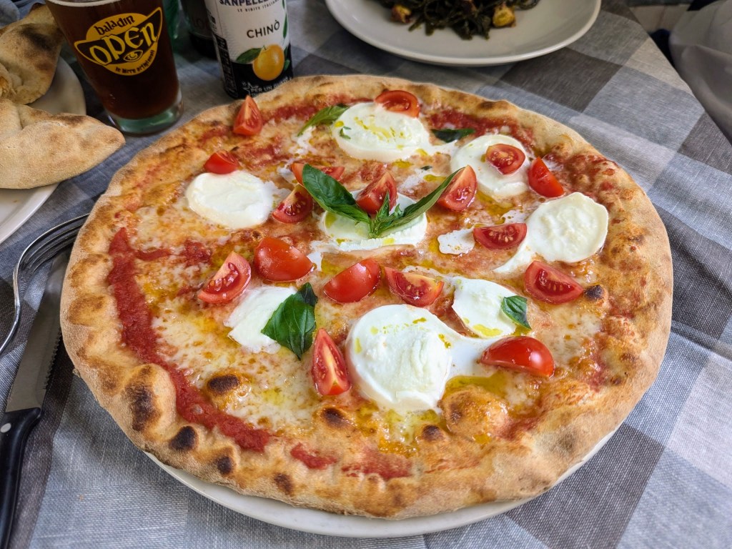 Pizza somewhere around Lake Maggiore, Italy