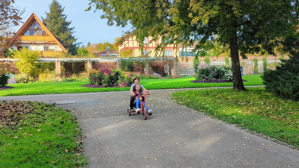 City Park Lahr is a paid attraction, around 4 euro per adult and 1.5 euro per kid