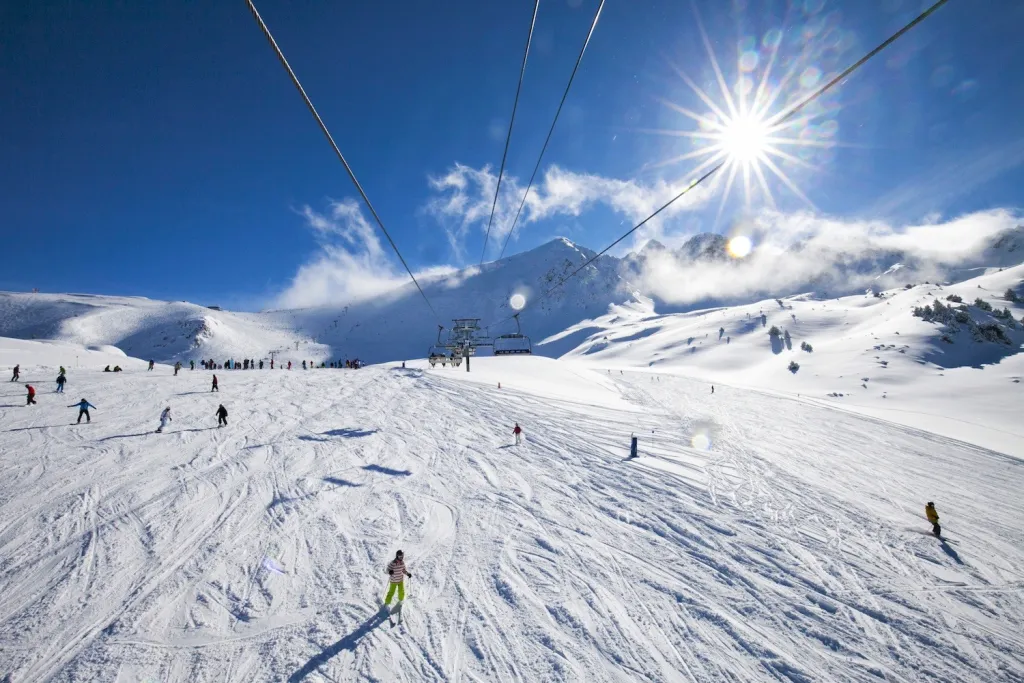 Grandvalira ski resort, Pyrenee mountains