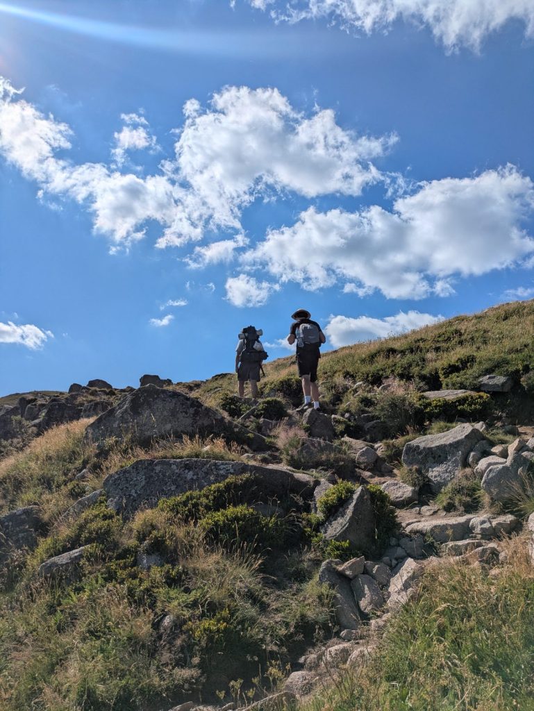 Plus, even in the mountains, it was hot - nearly 30C